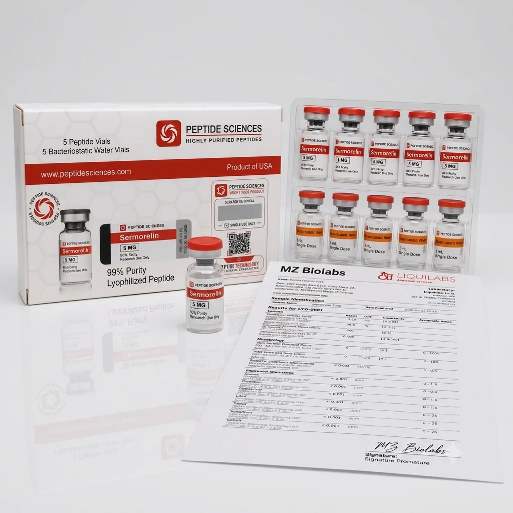 Peptid Sciences Sermorelin 5mg