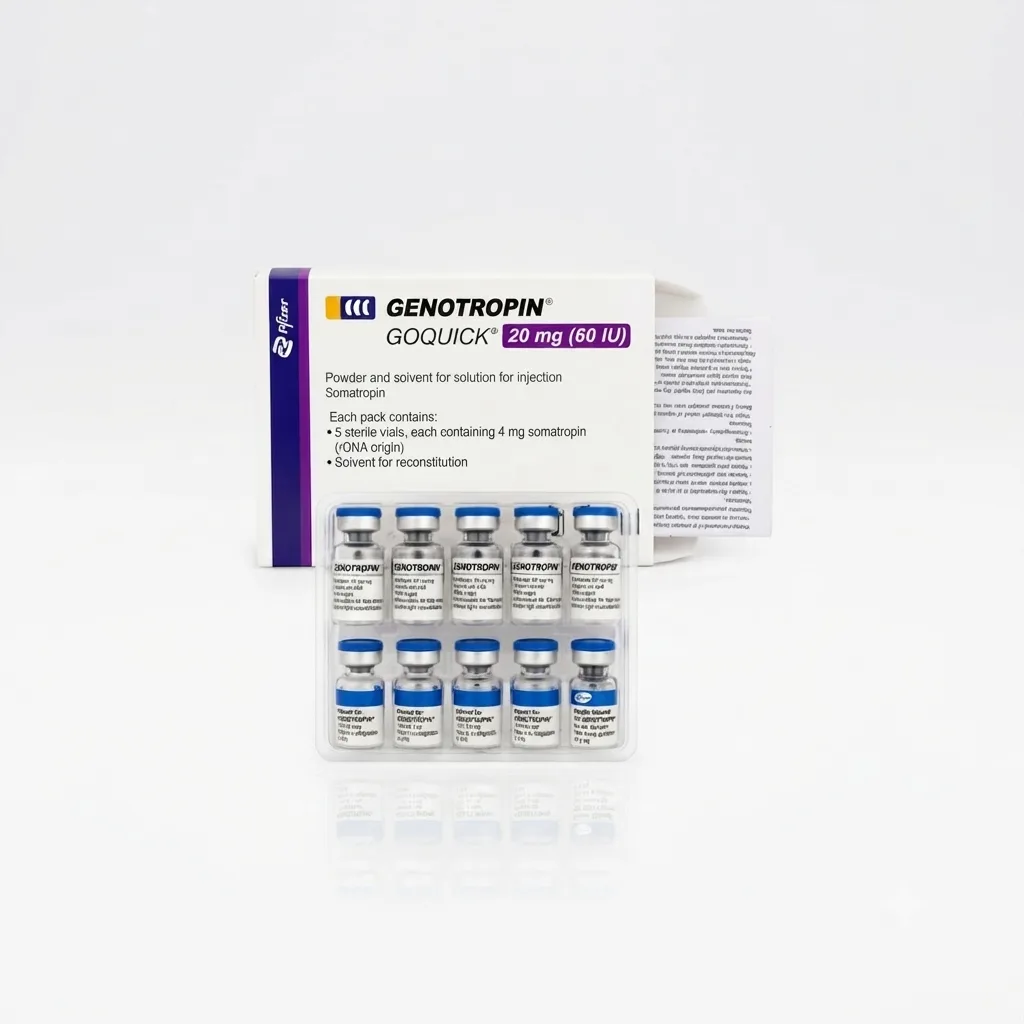 Genotropin GoQuick 20 mg 60iu Somatropin Growth Hormon