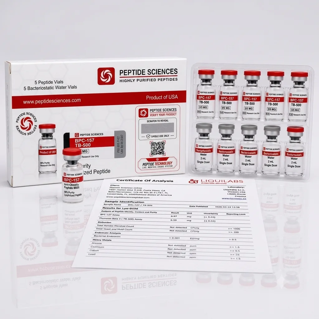 Peptid Sciences Bpc157 + Tb500 Mix