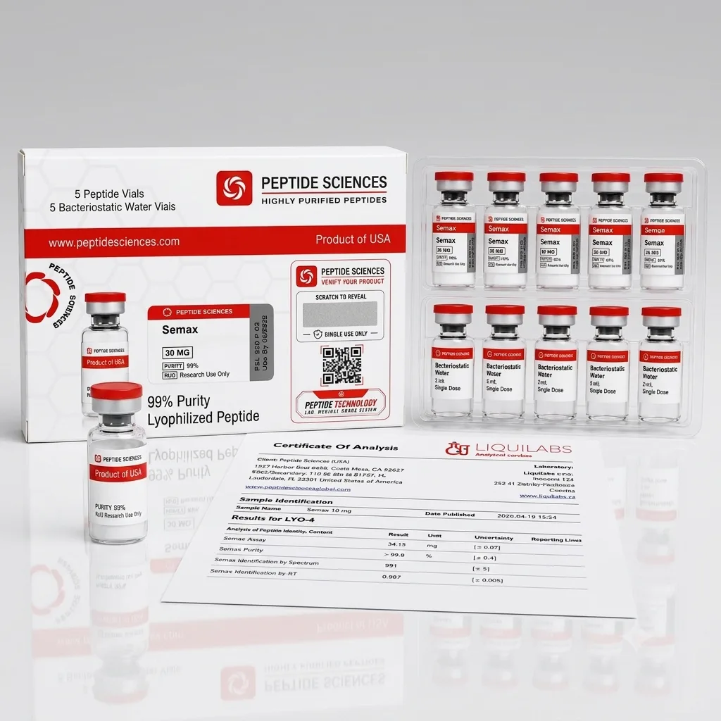 Peptid Sciences Semax 30mg
