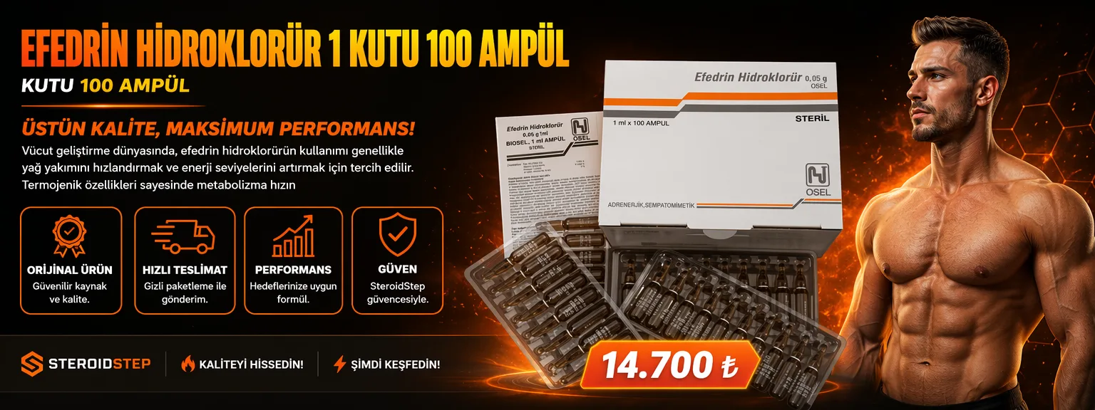 Efedrin Hidroklorür 1 Kutu 100 Ampül