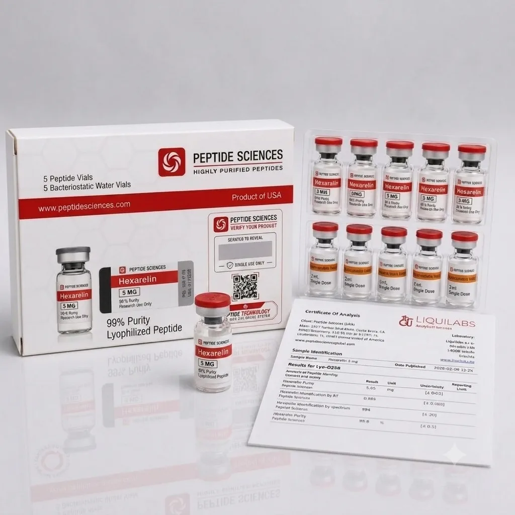 Peptid Sciences Hexarelin 5mg