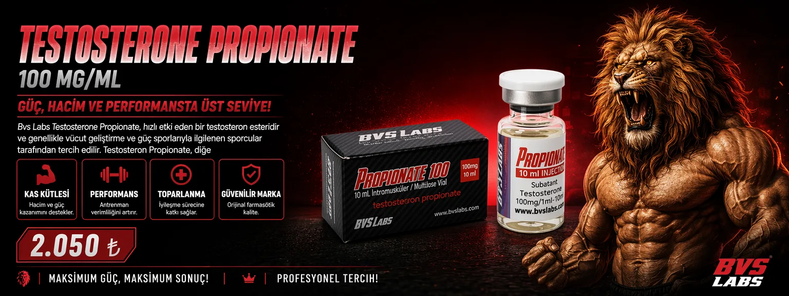 Bvs Labs Testosterone Propionate 100mg 10ml
