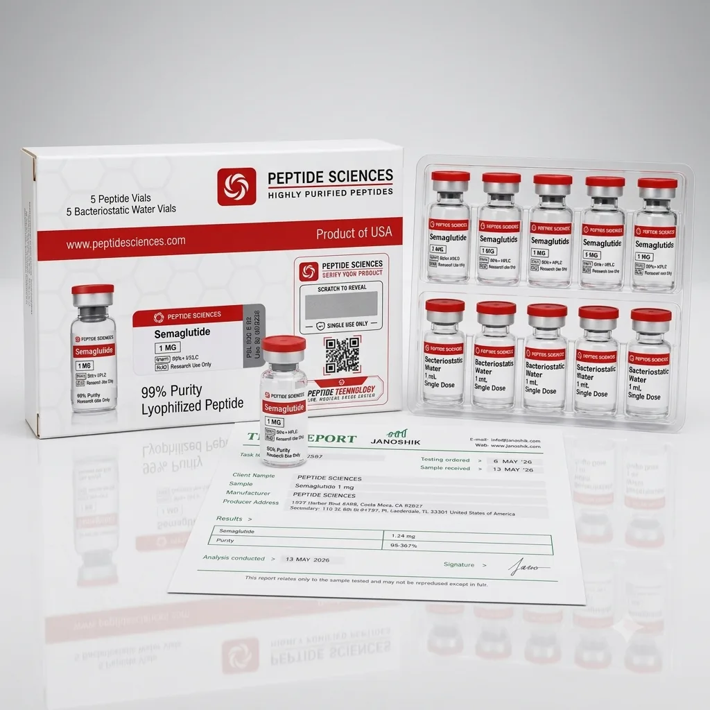 Peptid Sciences Semaglutide 1mg