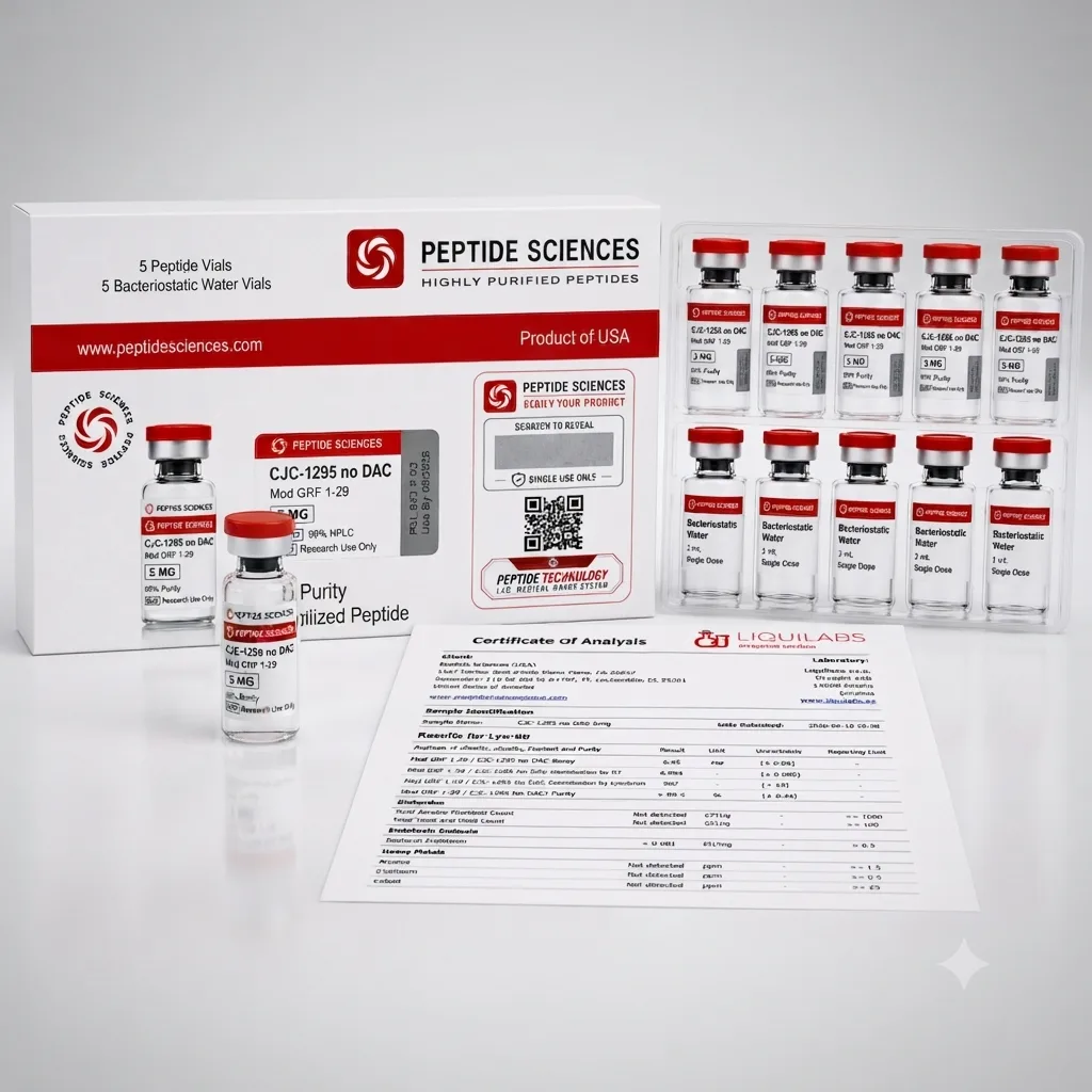 Peptid Sciences Cjc 1295 No Dac 5mg