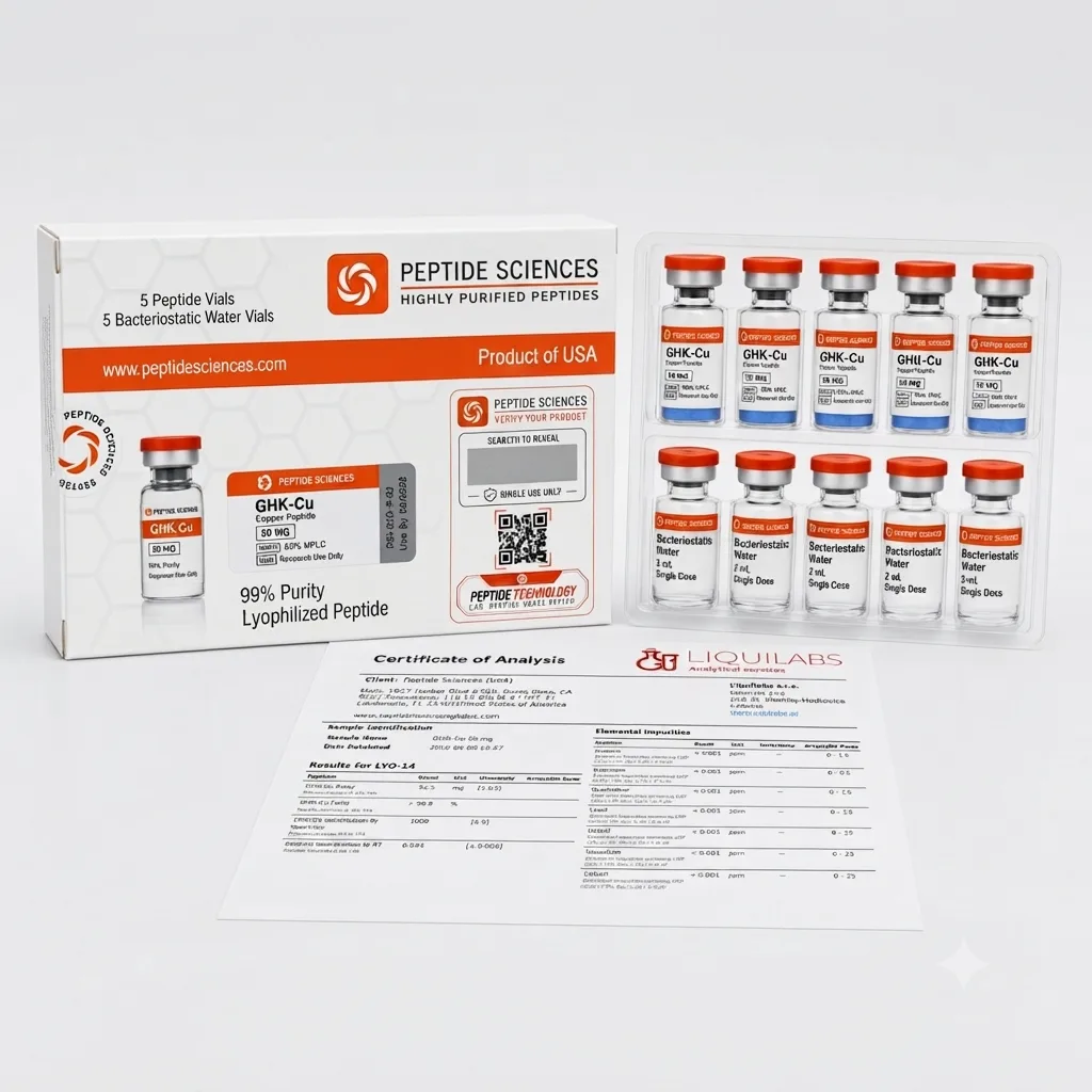 Peptid Sciences Ghk-Cu 50mg