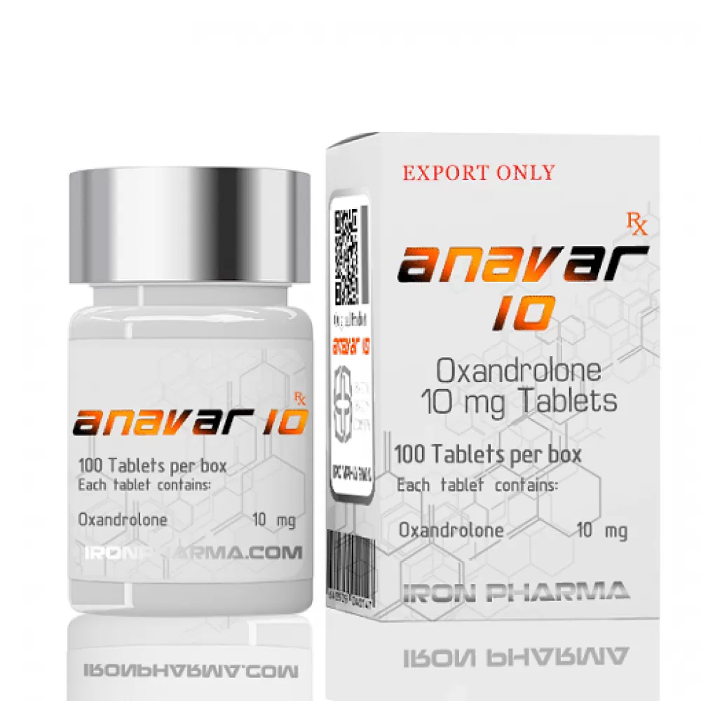 İron Pharma Oxandrolone Anavar 100 Tablet 10mg